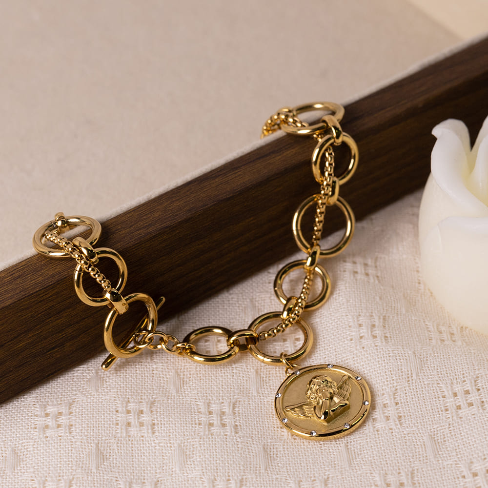 Unique Ancient Coin Bracelet