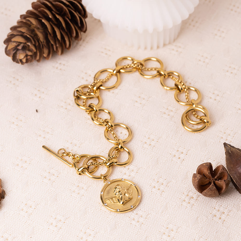Unique Ancient Coin Bracelet