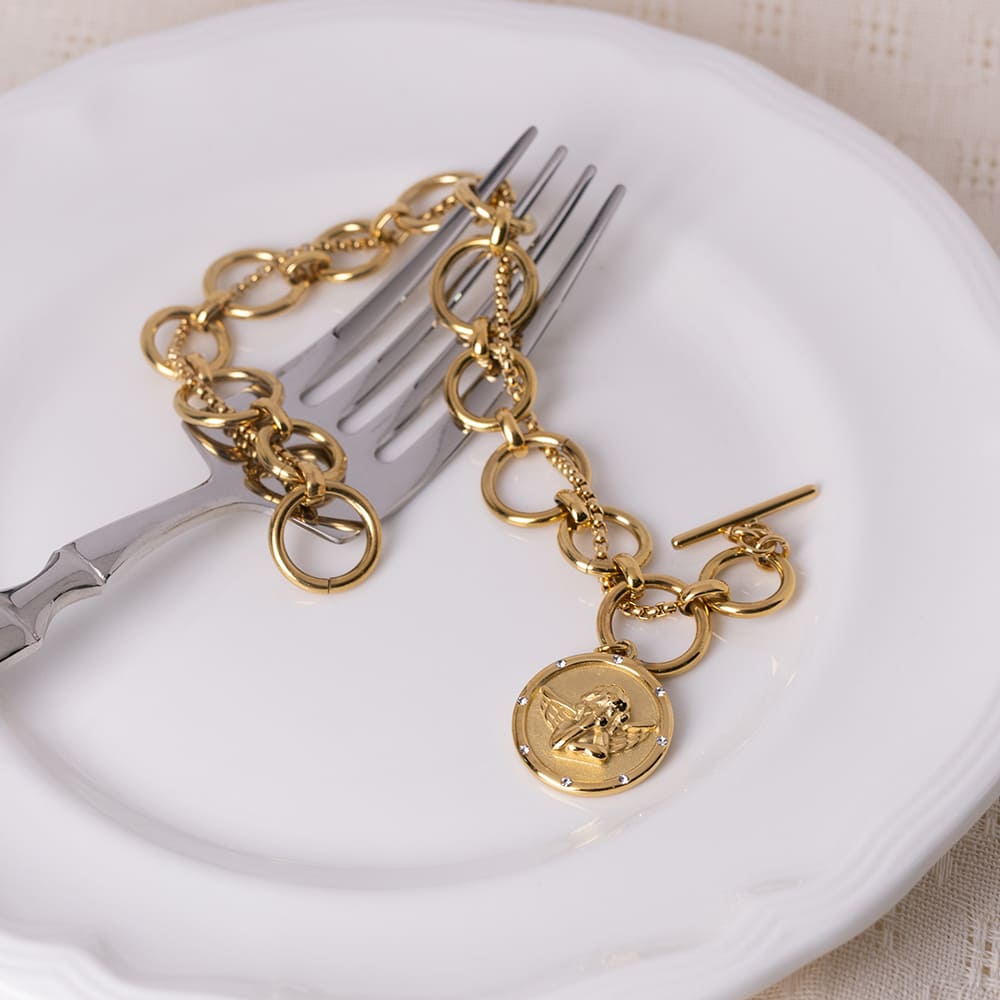 Unique Ancient Coin Bracelet
