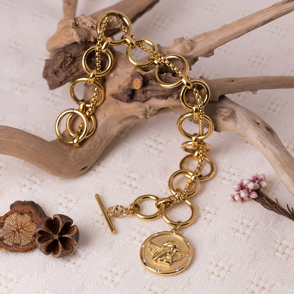 Unique Ancient Coin Bracelet