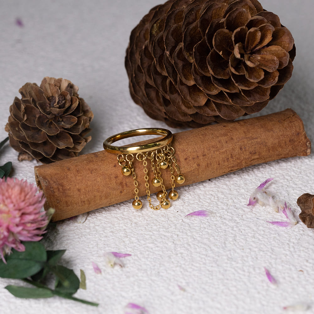 Delicate Bow & Butterfly Knot Flower Charm Ring