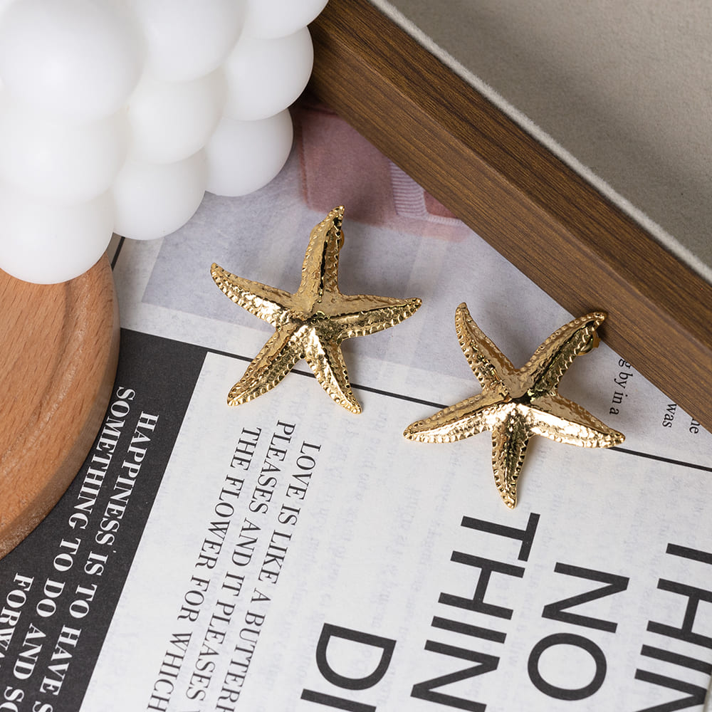 Starfish Stud Earrings